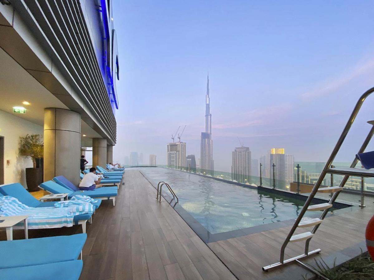 Aliving Luxury 2Br With Infinity Pool At Paramount Hotel Midtown Close To Dubai Mall & Burj Khalifa エクステリア 写真